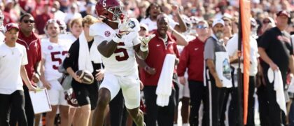 Is Germie Bernard the Next Calvin Ridley? 2026 NFL Draft Scouting Report & SPS Grade