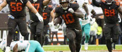 Quinshon Judkins Fantasy 2026: OTA Return Locks Browns RB1
